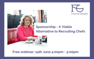 Free webinar Sponsorship - A Viable Alternative to Recruiting Chefs