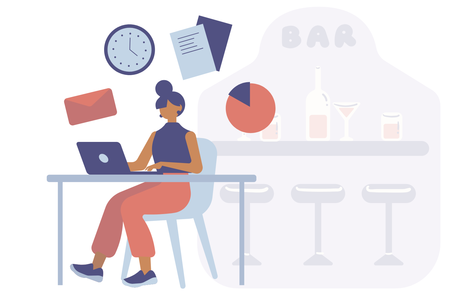 HR Manager working in their bar. Employment Tribunal Delays in Hospitality